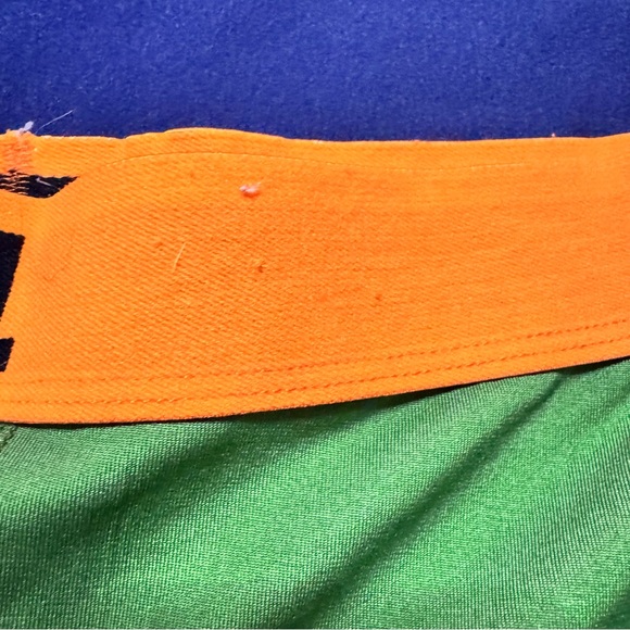 💚 2/$7
Flag Nor Fail Olive Green and Orange Athletic Shorts - Picture 3 of 5